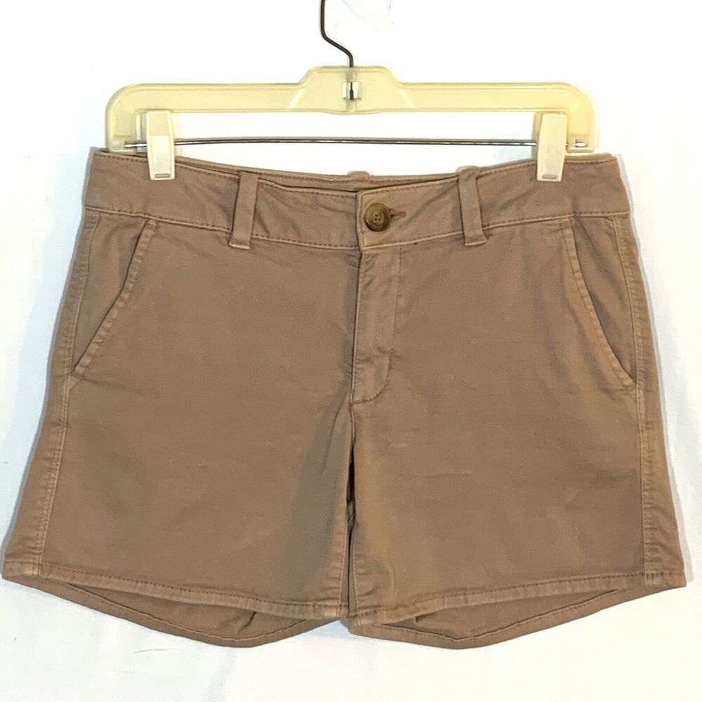 AEO American Eagle Shorts Women’s 8 Soft Pink Super Stretch Summer Preppy